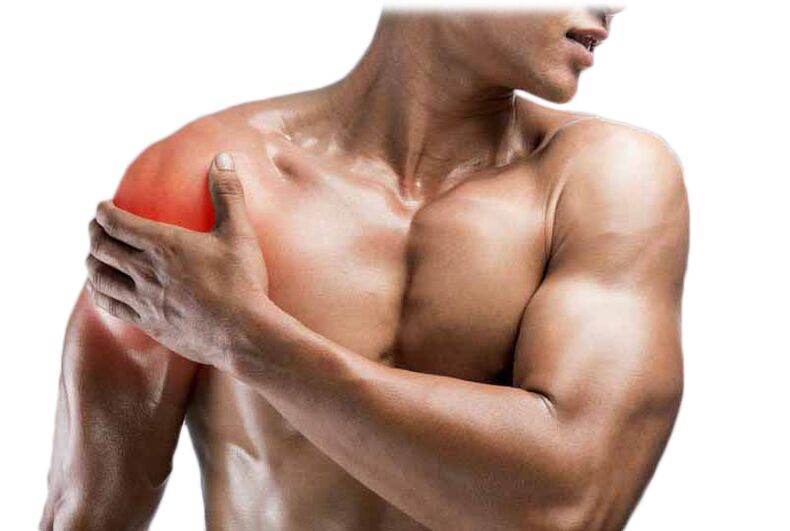 Muskelschmerzen durch Sportverletzung