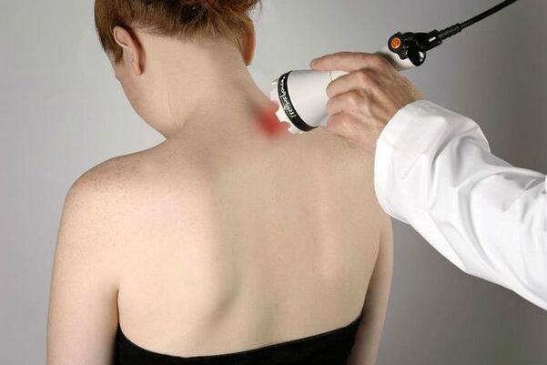 physiotherapeutische Maßnahmen zur Behandlung der zervikalen Osteochondrose